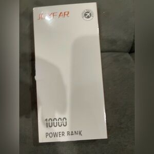 White Power Bank 10000mAh